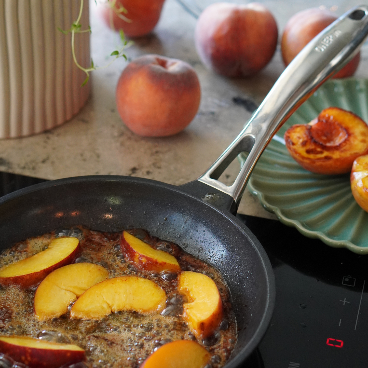 Frying pans + sauté pan, Ceramic Non-stick | 4-set