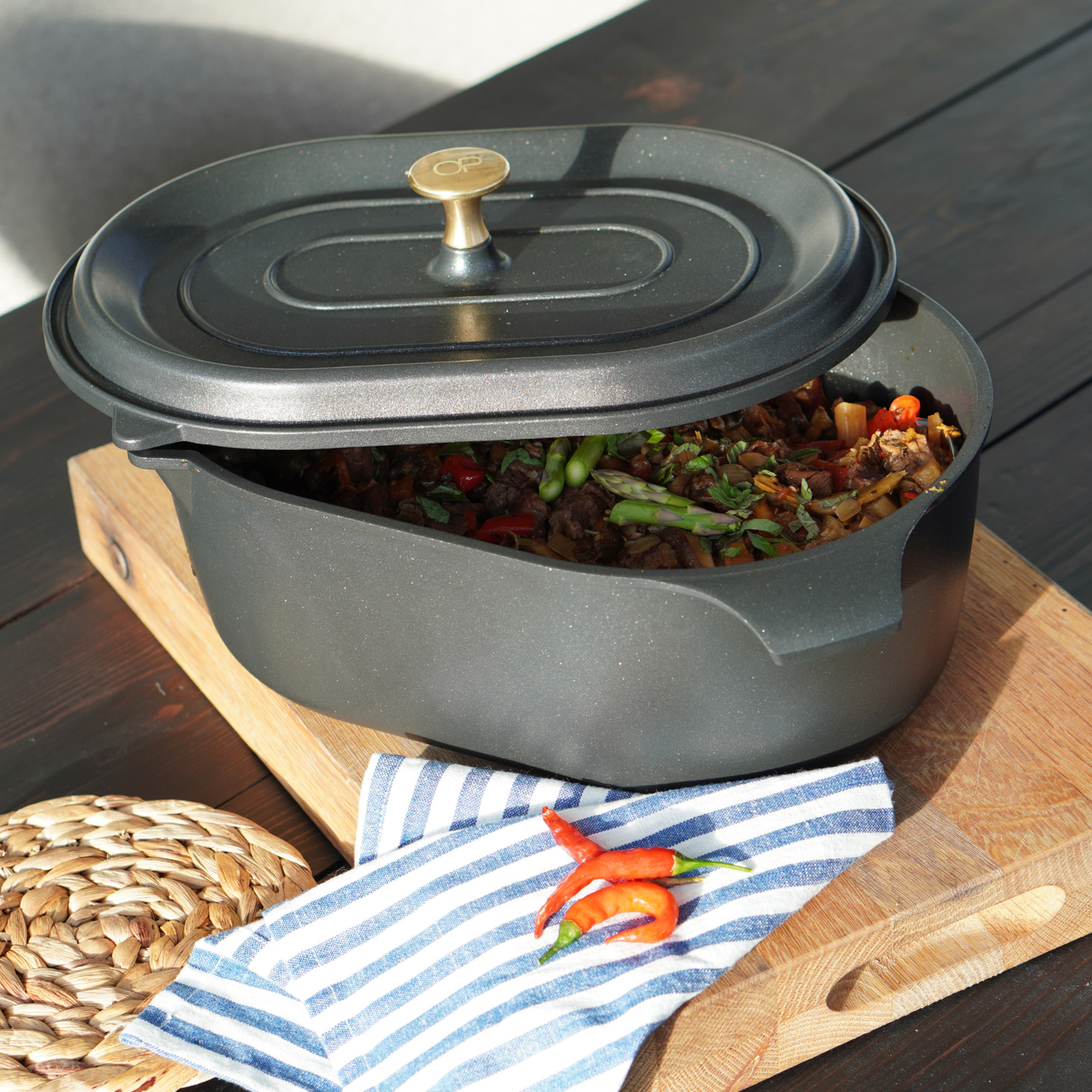 6 liter pot for slow cooker & soups, Non-stick | OnePot