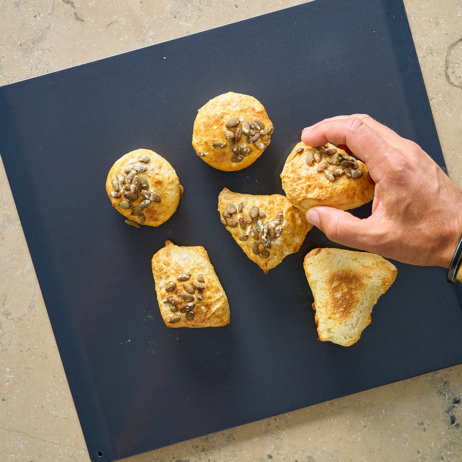 Grill plate & baking tray for oven, Non-stick | OneTray