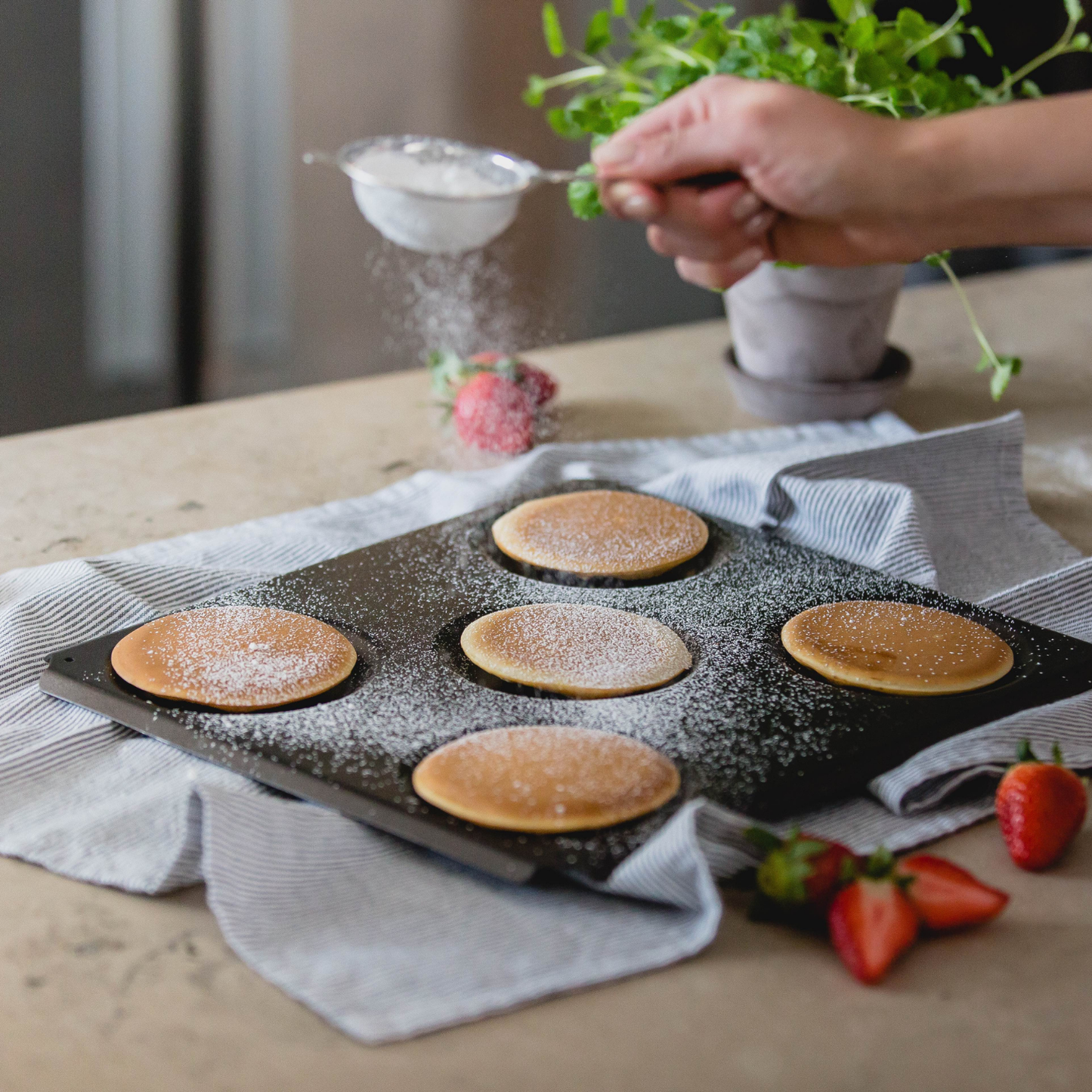Ugnsplåt för ägg & plättar, Non-stick utan PFAS | OneForm