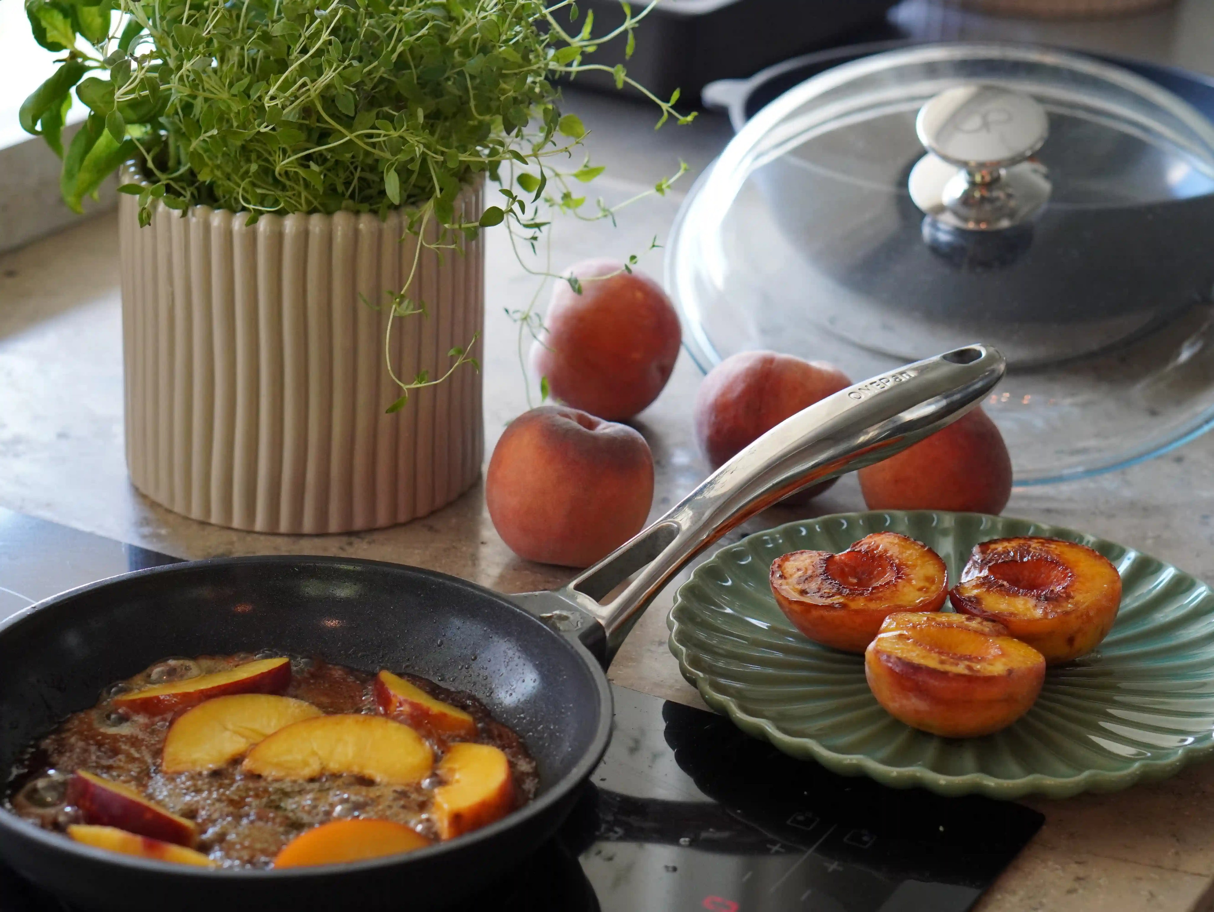 Stekpanna OnePan 20 cm – PFAS-fri non-stick för perfekt frukost och ägg.