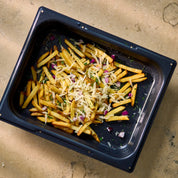 Middag i OneRoast – ugnsform som ger gyllene yta och saftig insida på all mat.