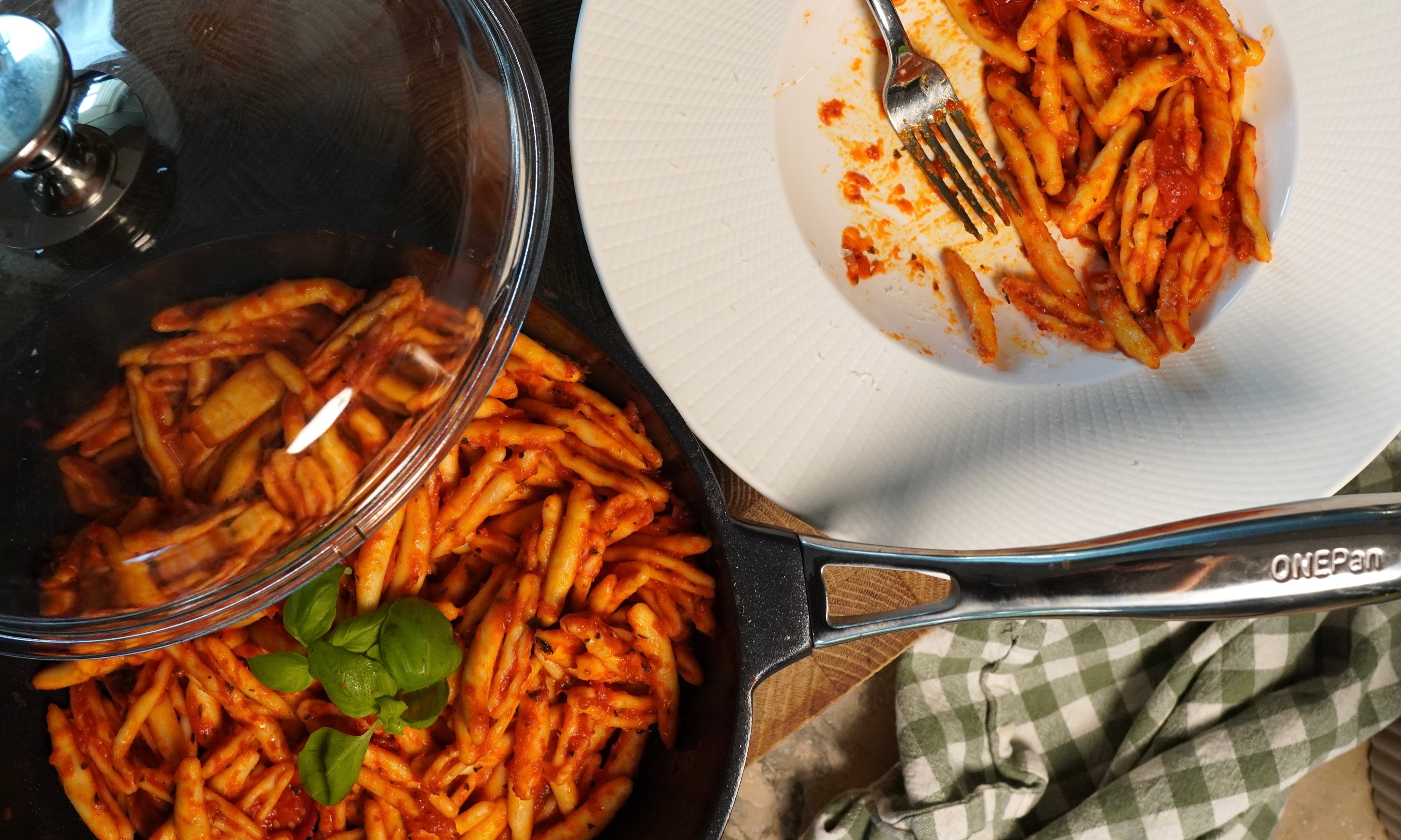 OnePan Tomatpasta
