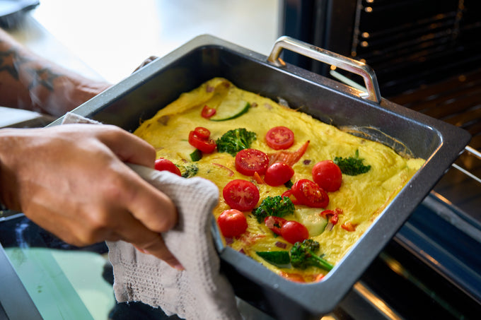 Oven baked omelette of your choice