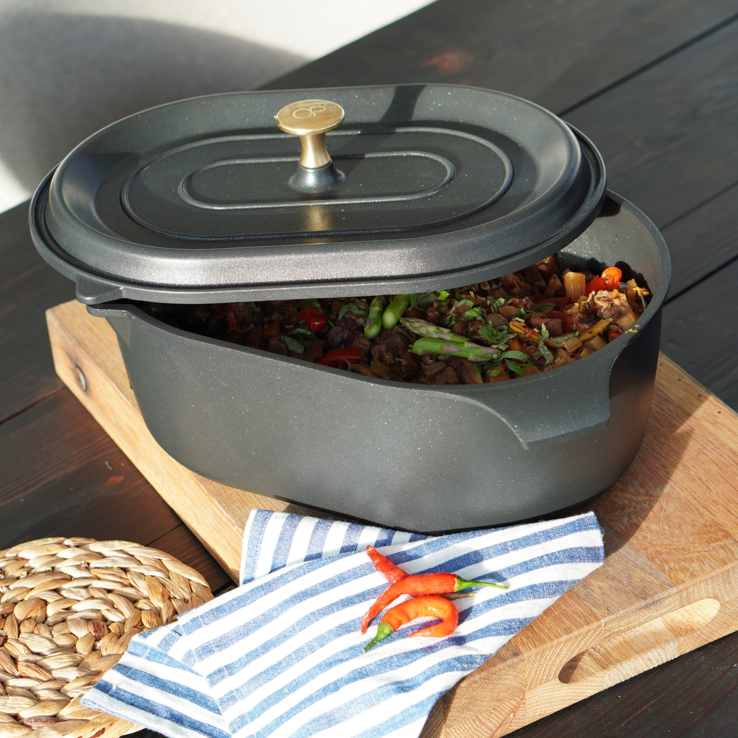 6 liter pot for slow cooker & soups, Non-stick | OnePot